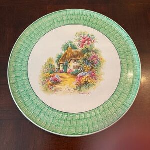 Homestead Vintage 11.5" Serving cake Platter Made in England H & K Tunstall